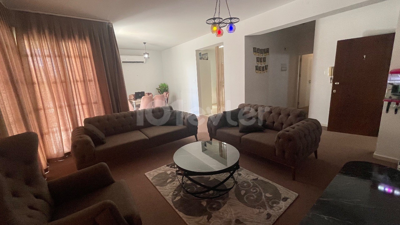 FULLY FURNISHED 3 BEDROOMS IN KUCUK KAYMAKLI - LEFKOSA