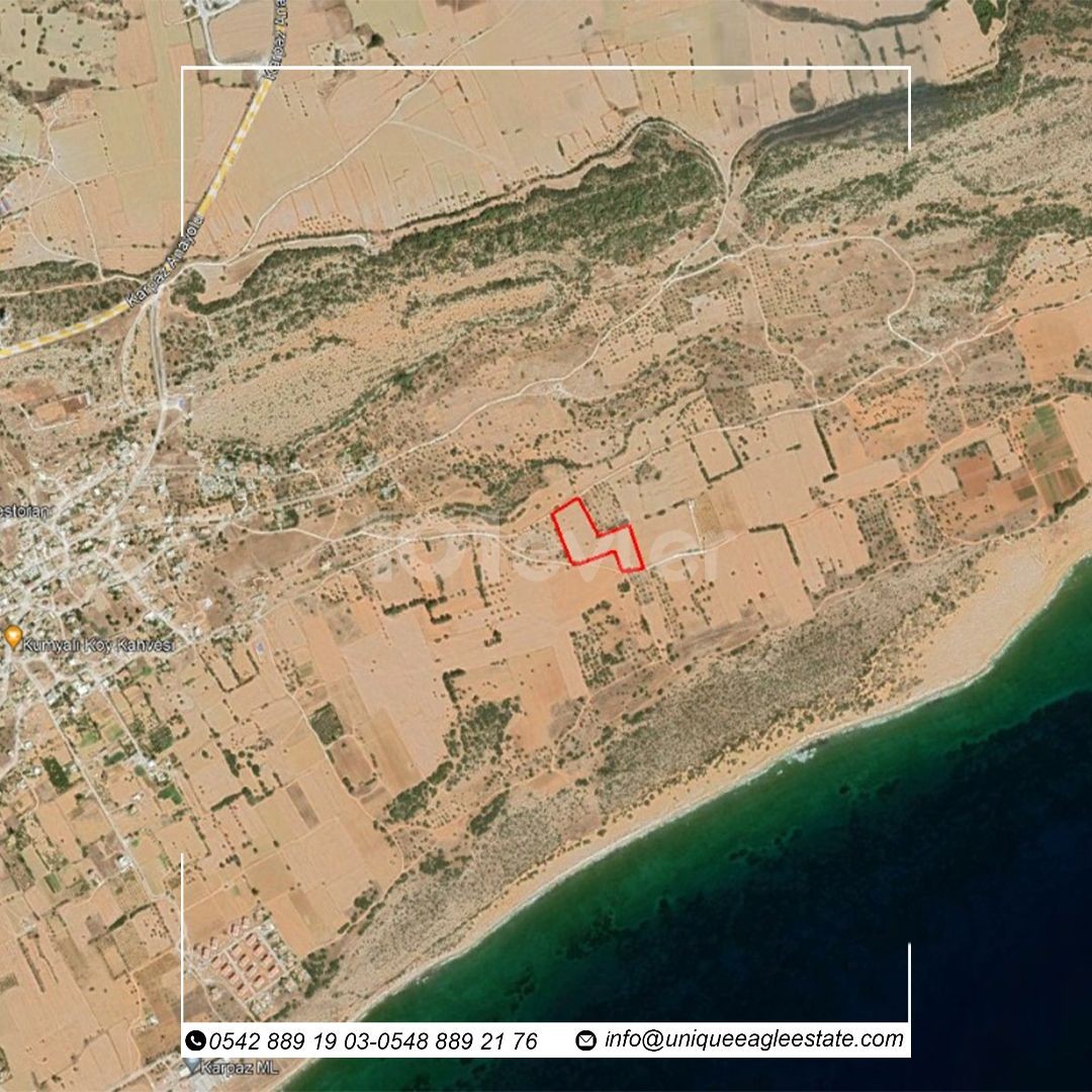 زمینی به مساحت 16725 متر مربع برای فروش در کومیالی 24000 پوند