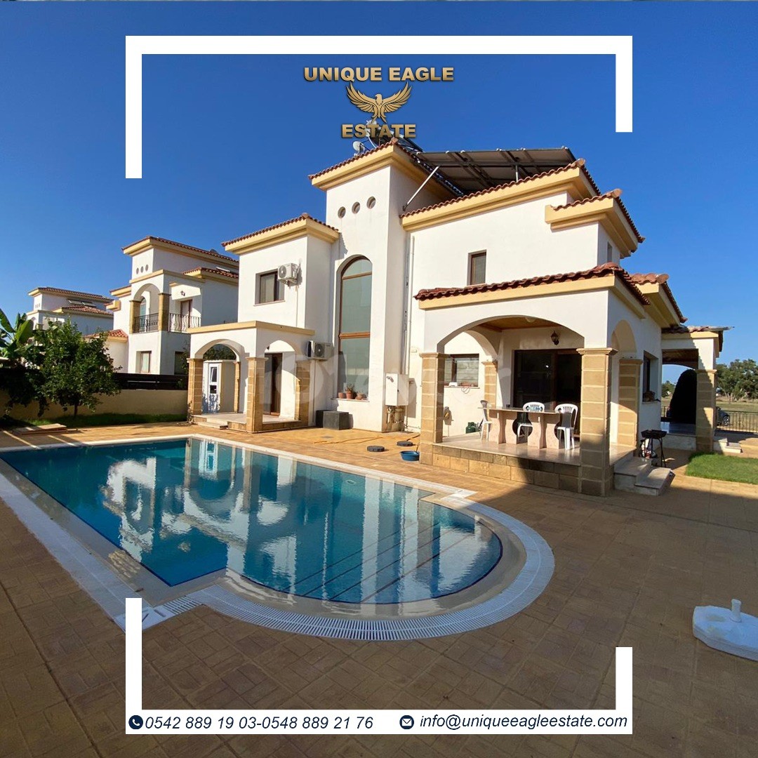 FOR SALE PRIVATE DETACHED VILLA WITH POOL IN ISKELE BAHÇELER-NORTHERLAND SITE