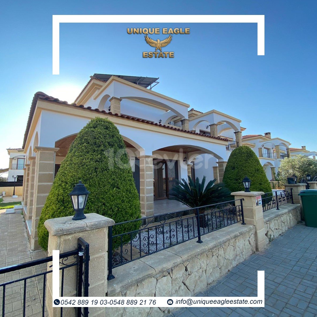 FOR SALE PRIVATE DETACHED VILLA WITH POOL IN ISKELE BAHÇELER-NORTHERLAND SITE