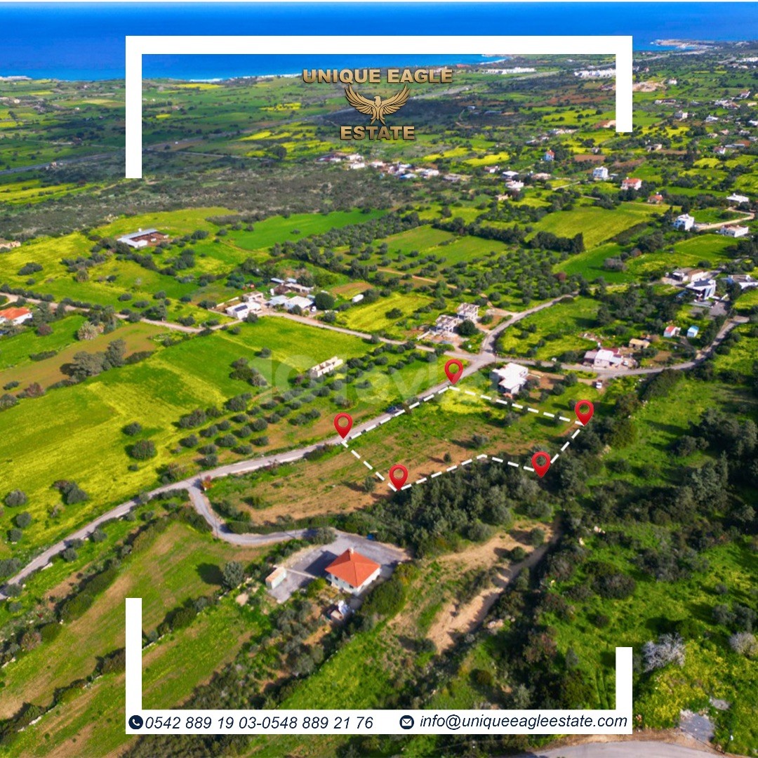 FOR SALE 3,750 SQUARE METER LAND IN YENİ ERENKÖY