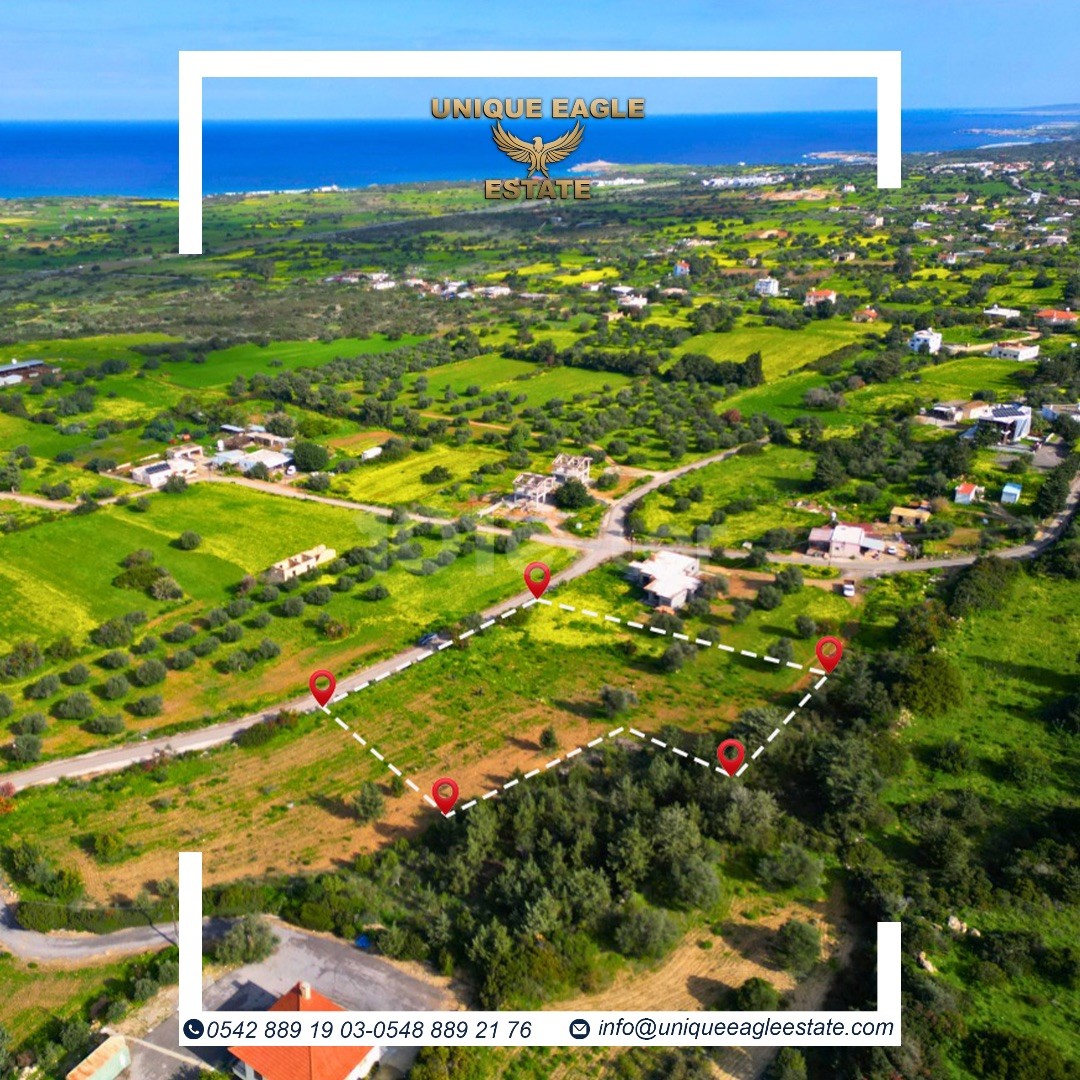 FOR SALE 3,750 SQUARE METER LAND IN YENİ ERENKÖY