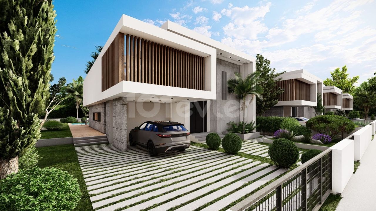 Only 4 private villas for sale on a plot of 3.345 m² in Çatalköy, Kyrenia, the Paradise Corner of Cyprus