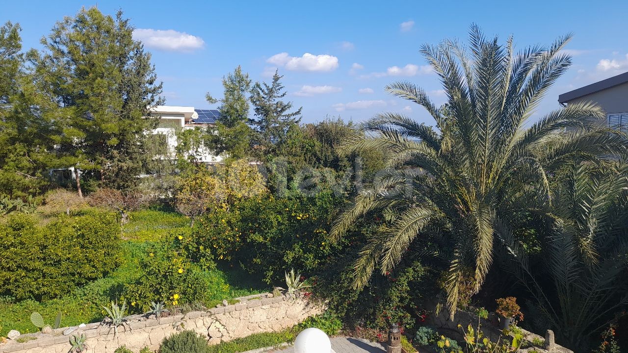 VILLA FOR SALE WITH INCREDIBLE MOUNTAIN AND SEA VIEW IN Çatalköy- Kyrenia Region- Perfect garden landscape