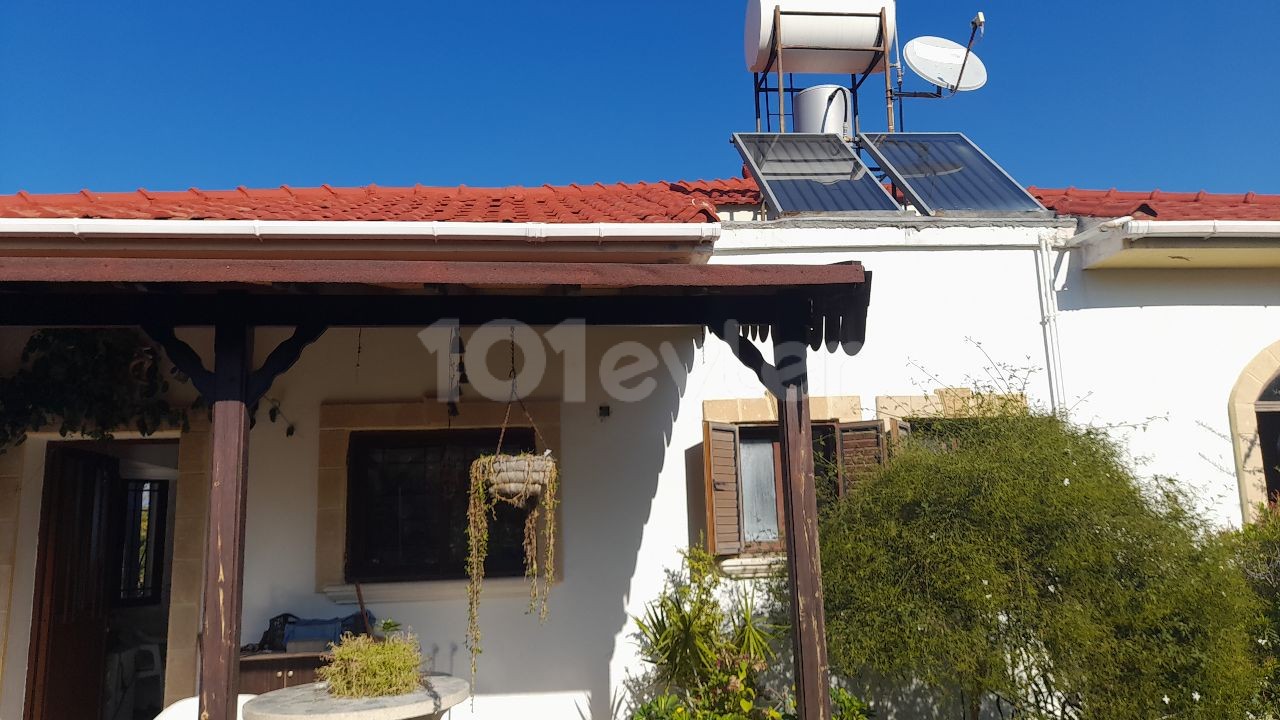 VILLA FOR SALE WITH INCREDIBLE MOUNTAIN AND SEA VIEW IN Çatalköy- Kyrenia Region- Perfect garden landscape