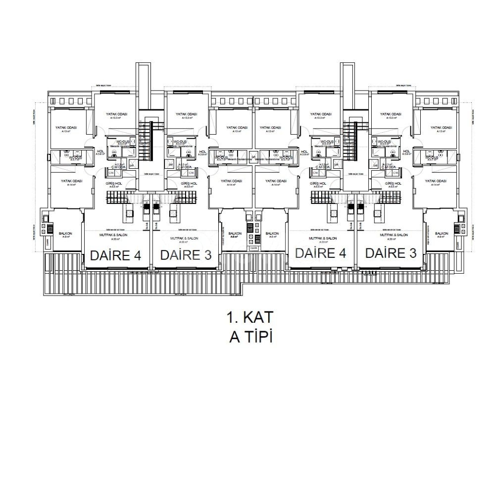 A NEW PROJECT IN THE NEW BOSPHORUS 3 + 1 FLOOR WITH A 40% DOWN PAYMENT ** 