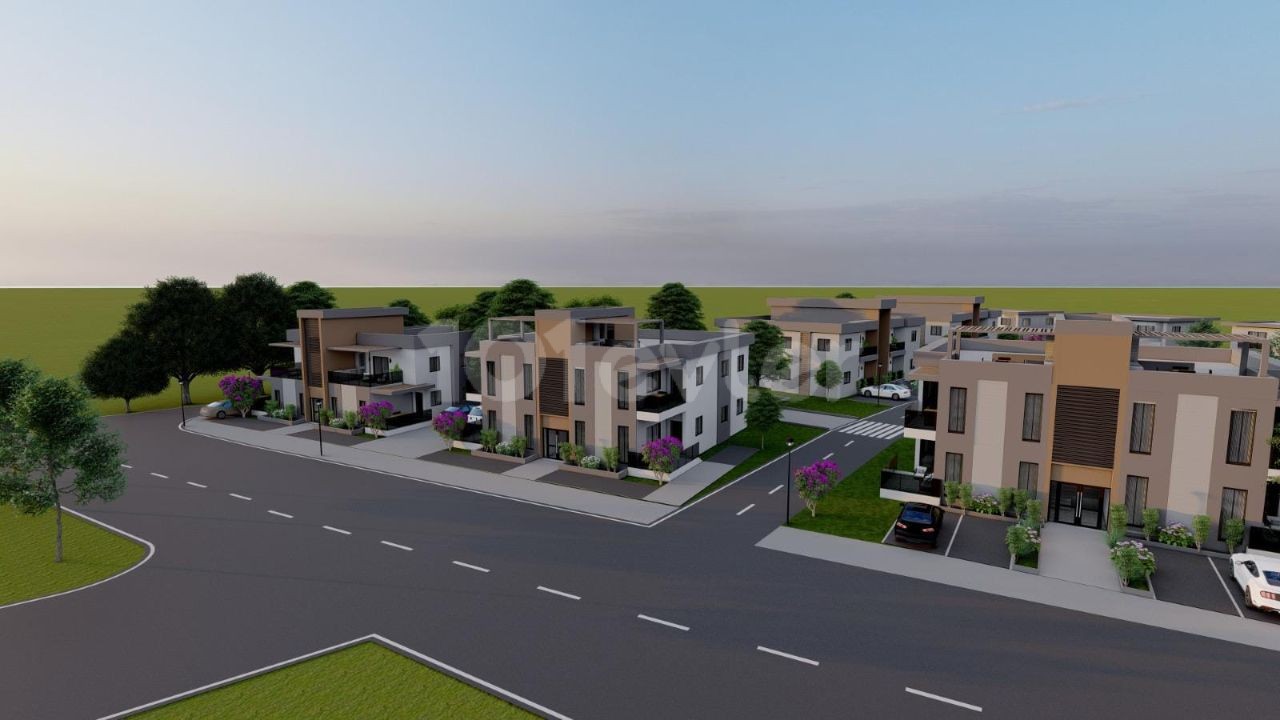 Möchten Sie ein Haus mit dem neuen Projekt in der Region Tuzla von Famagusta besitzen? 2 + 1, 3 + 1 Optionen APARTMENT, EINZELHAUS PRIVAT, ZWEI VILLA, PENTHOUSE ** 