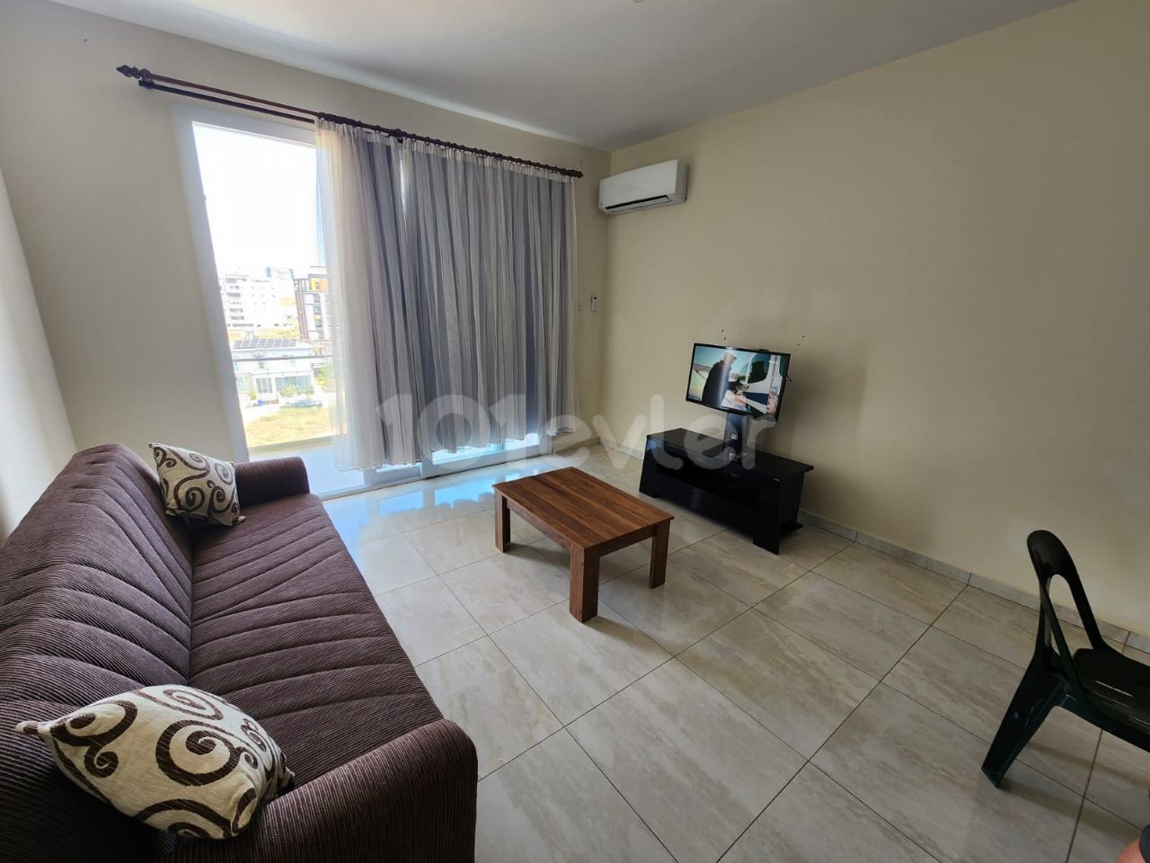 Furnished 2+1 furnished apartment for rent in Famagusta Canakkale area