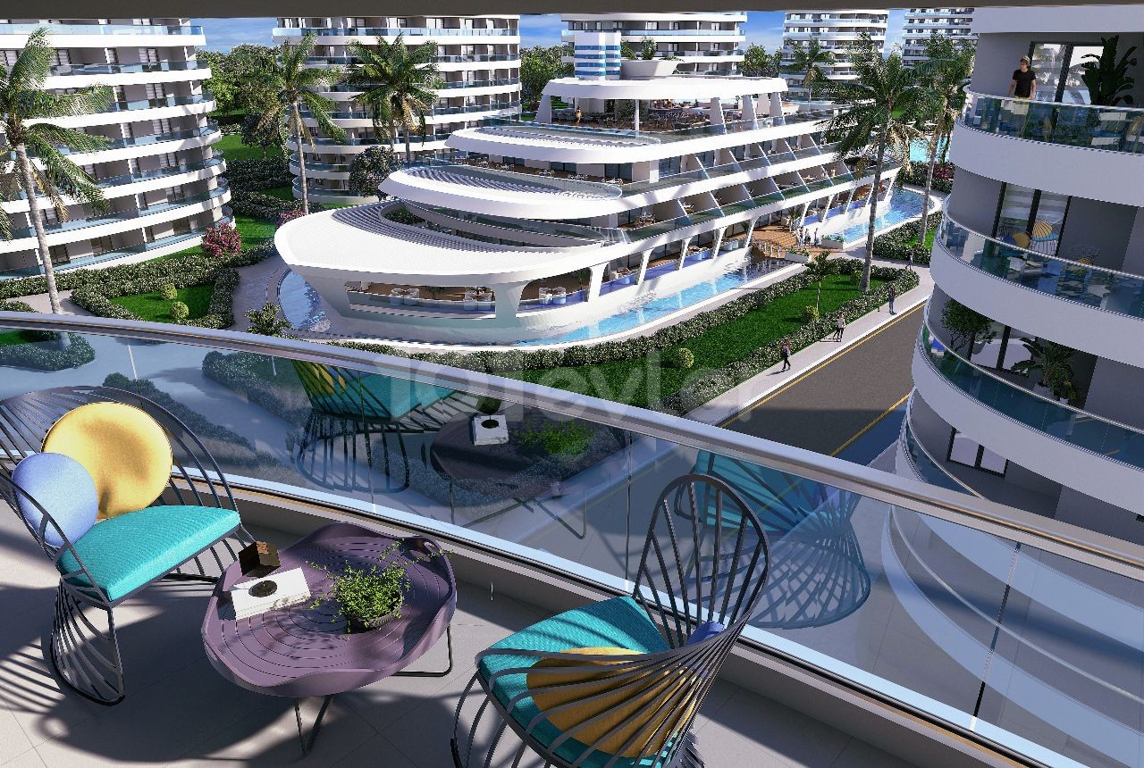 Sale 2 + 1 with sea views in the new complex Ocean Life