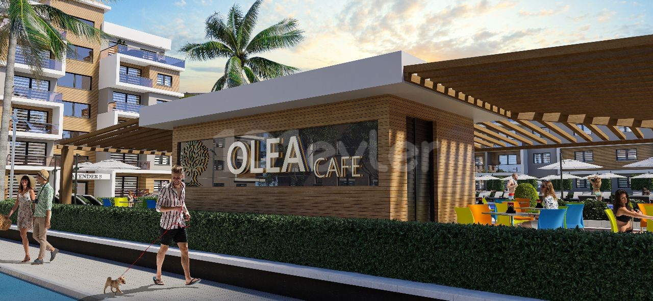 Yeni kompleks Olea Residence'da Satılık 2 + 1 çatı katı