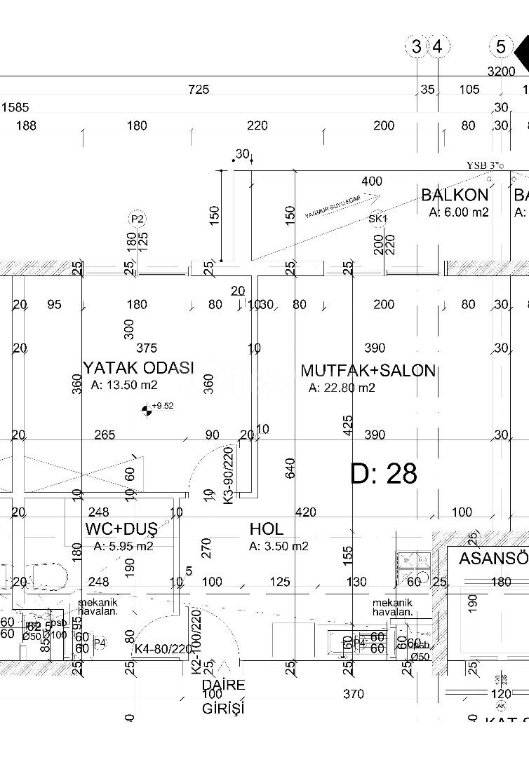 Продажа 1+1 в новом комплексе, Гечиткале, Фамагуста