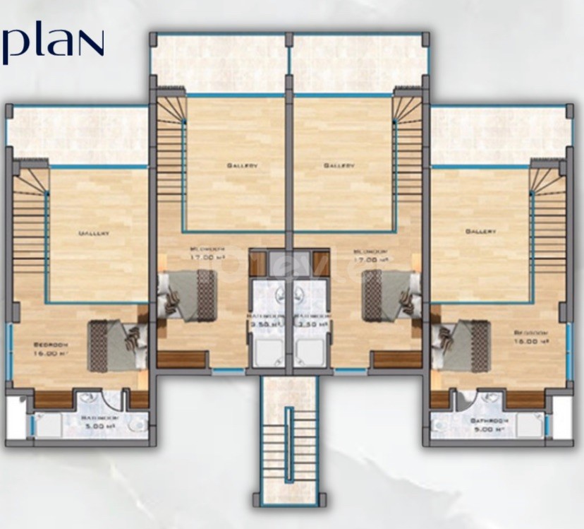 Two-bedroom apartment in the new Hawaii Homes complex (CYPRUS CONSTRUCTIONS). Tatlys