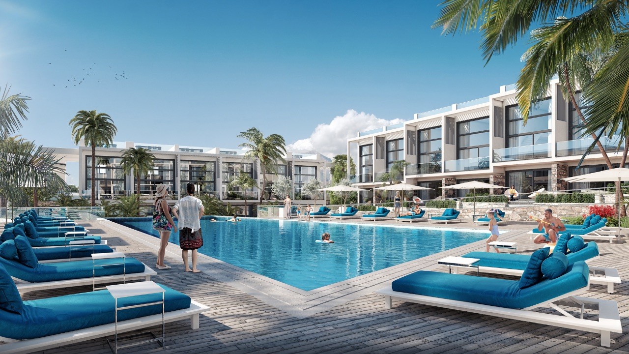 Prestijli Cove Garden 2 kompleksinde (BASTAŞLAR) çatı katı . Esentepe