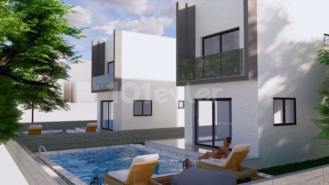 Lux villas for sale in Tuzla region of Famagusta (Behind Berkel furniture)