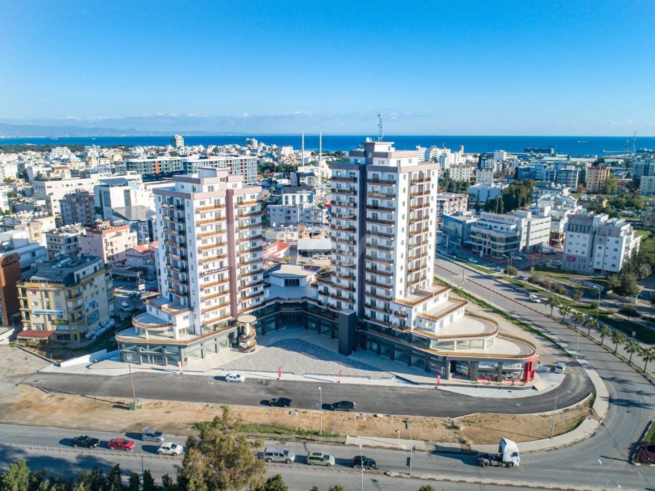 2+1 luxury flat in the center of Famagusta