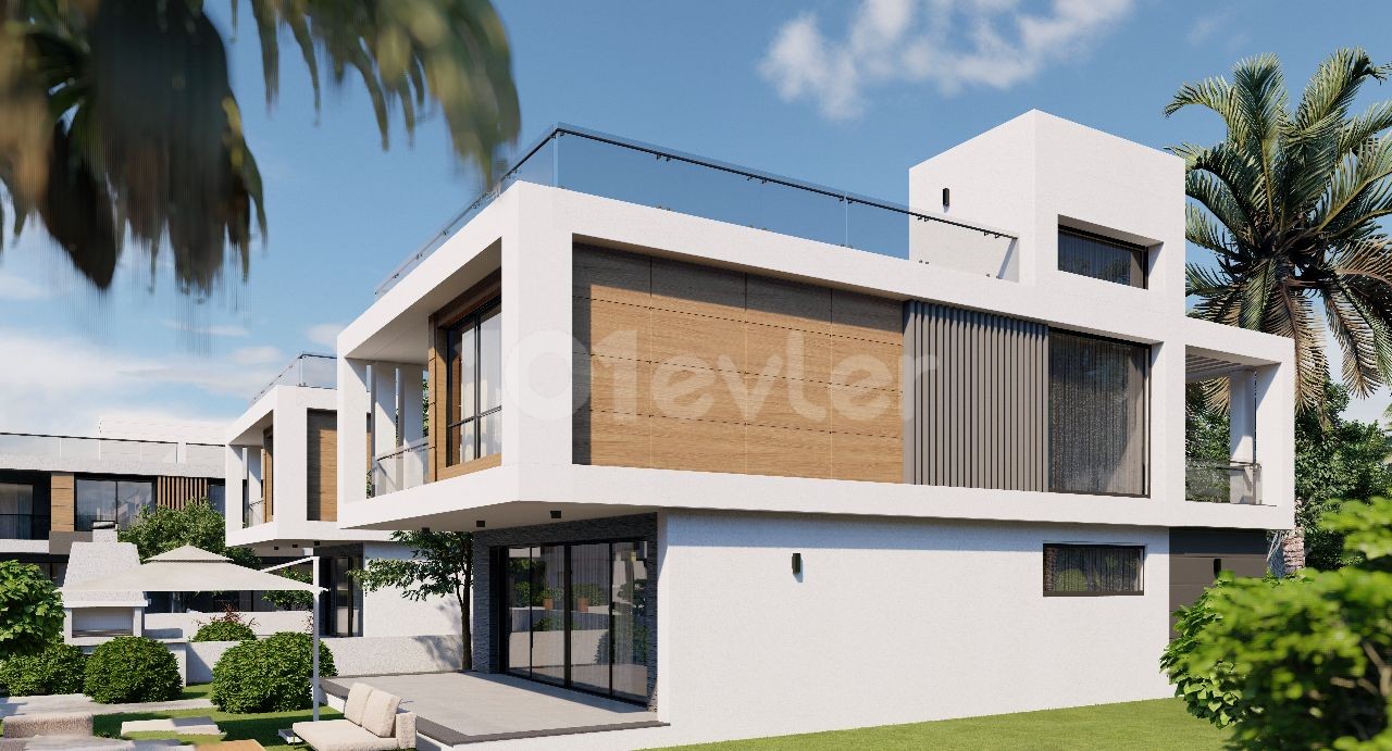 Zu verkaufen 3+1 Villa zu verkaufen in Iskele Long Beach