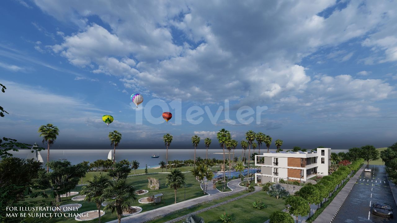 1 bedroom flat for sale in Kyrenia, Esentepe