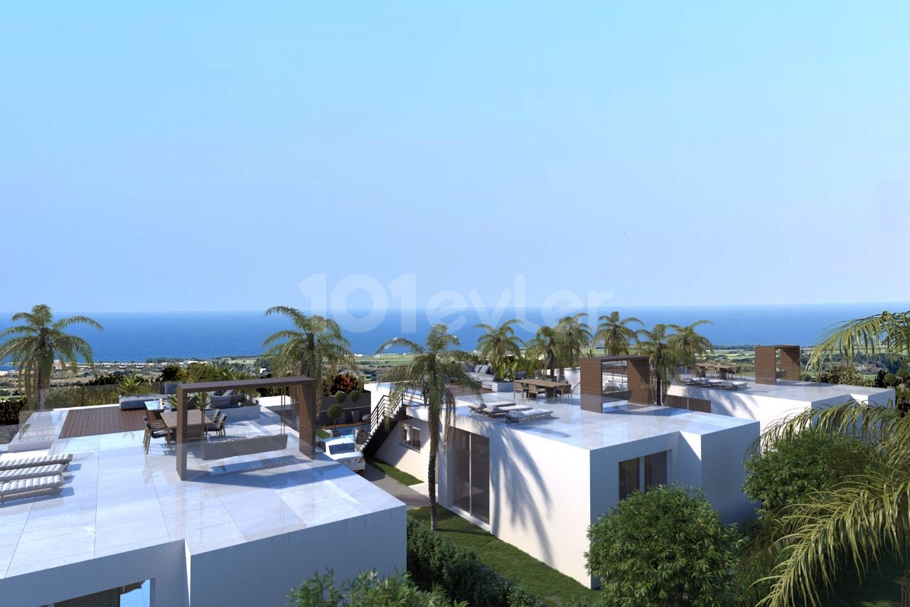 3 bedroom villas for sale in Kyrenia Esentepe