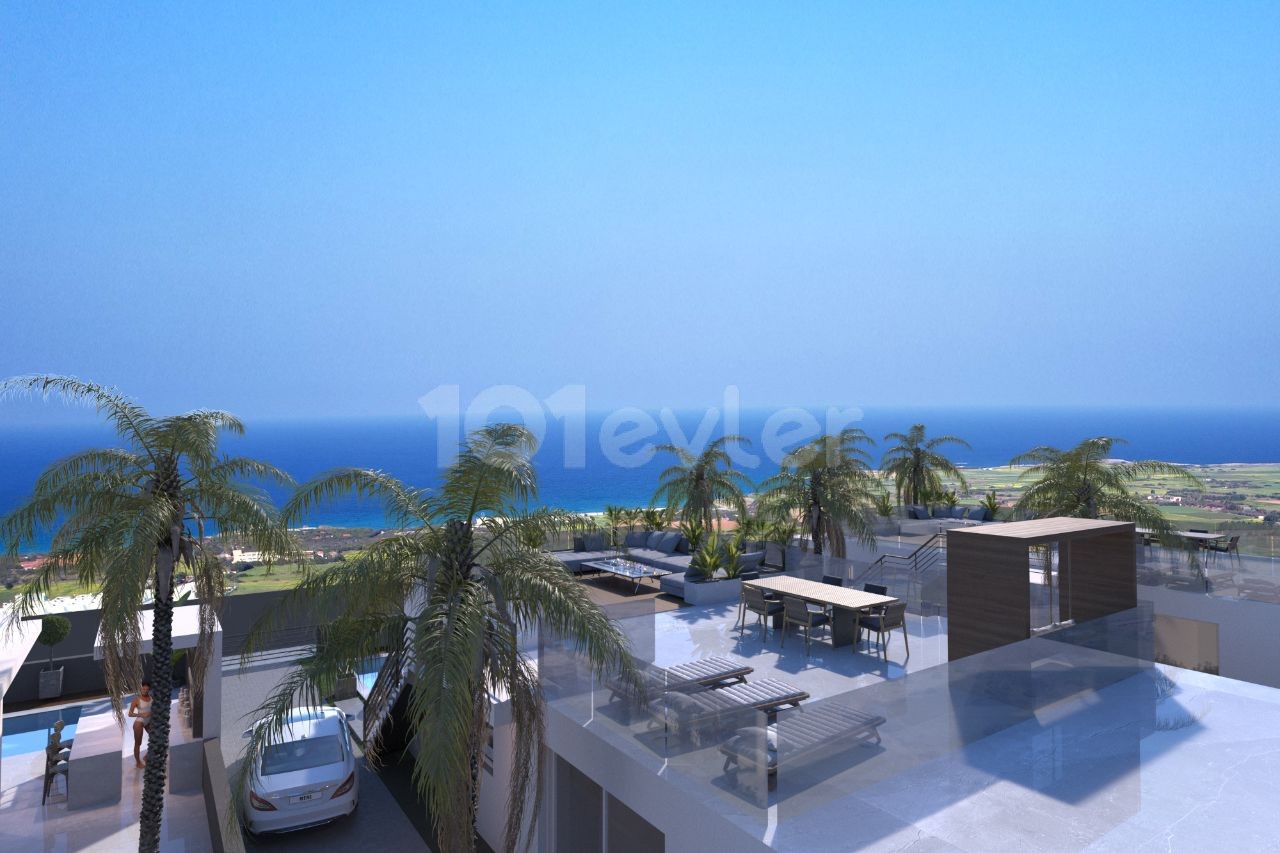 3 bedroom villas for sale in Kyrenia Esentepe