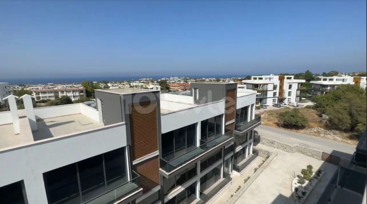 2+1 flats for sale in a site with a shared pool in Alsancak