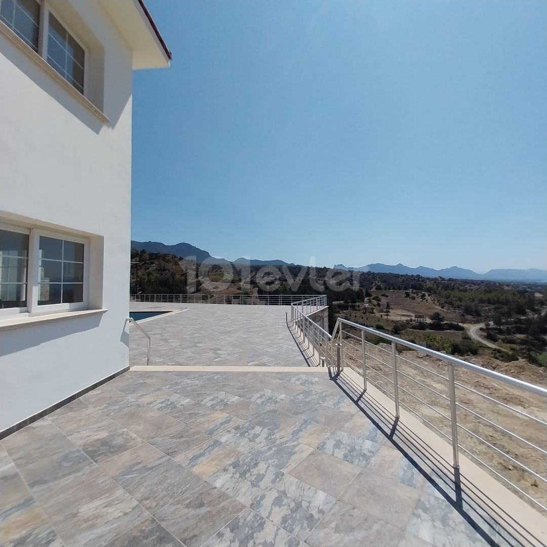 4+1 Elegant Villa with Sea View  in Esentepe