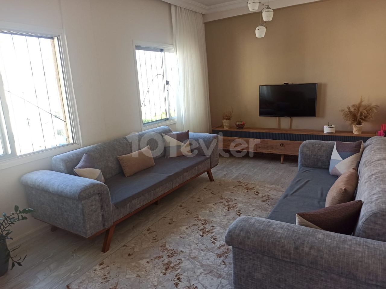 2+1 Furnished flat for sale in Kermiya/Metehan