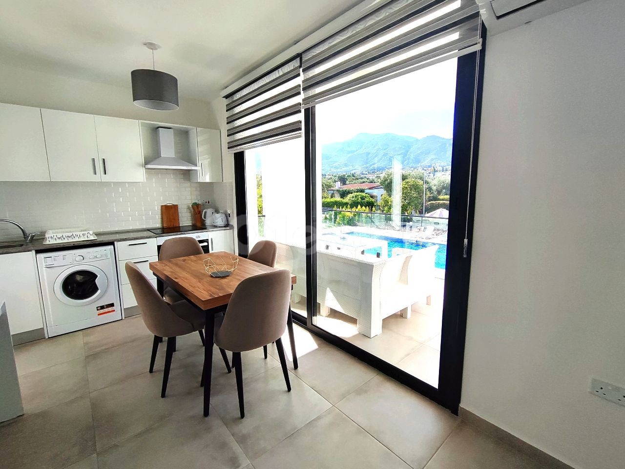 Direct from the owner 2+1 apartment Ozankoy amazing views fully furnished now ready