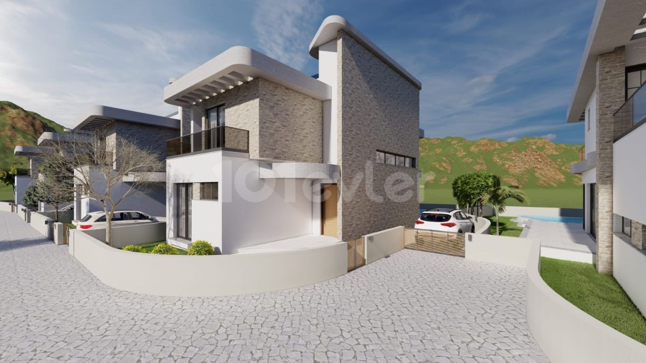 4+1 Luxury Villas for Sale in Lapta