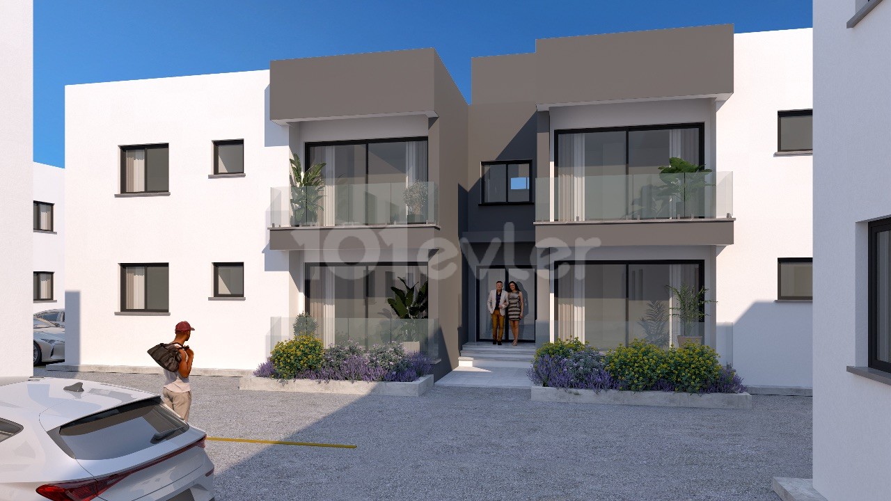 Another Unmissable Opportunity in Gönyeli, 2+1 Flats in the Project Phase and with Flexible Payments