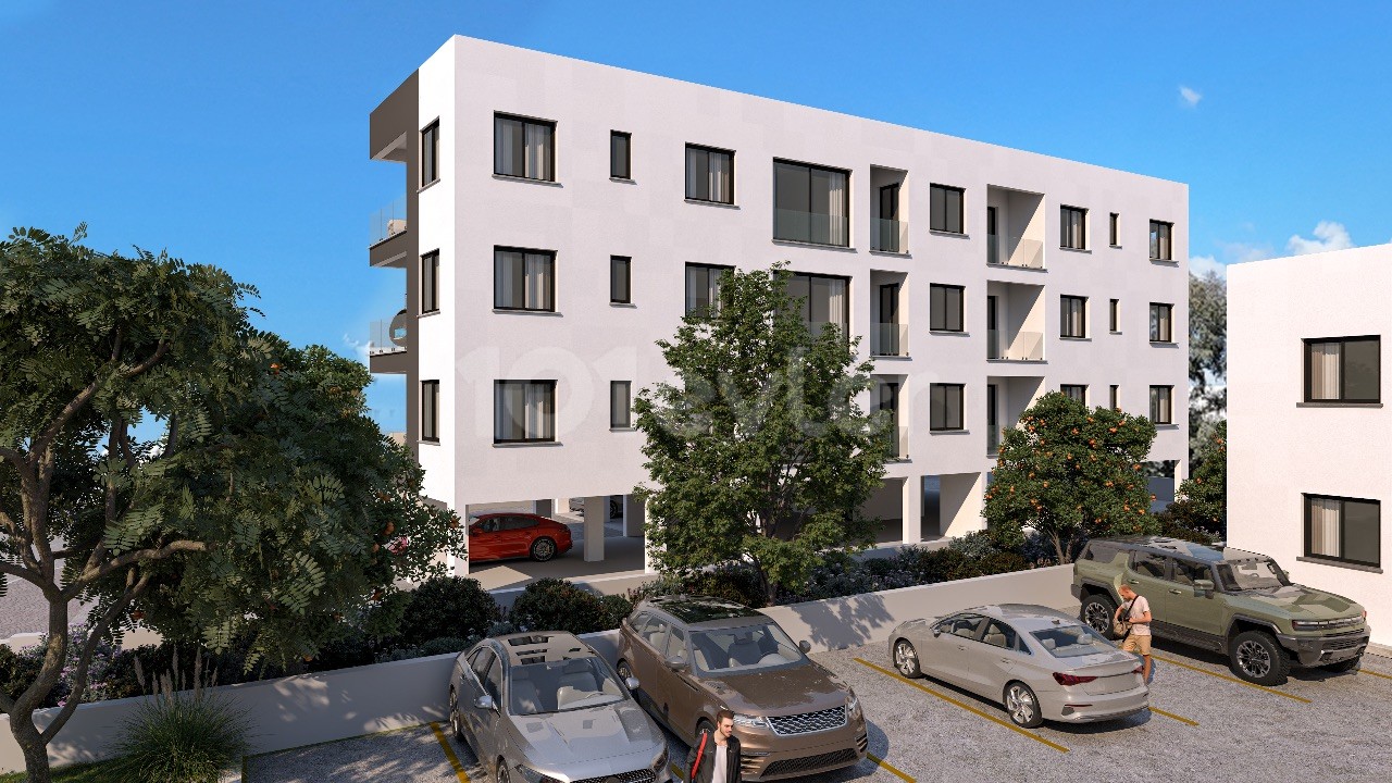 Eine weitere unumgängliche Gelegenheit in Gönyeli: 2+1 Wohnungen in der Projektphase und mit flexiblen Zahlungen