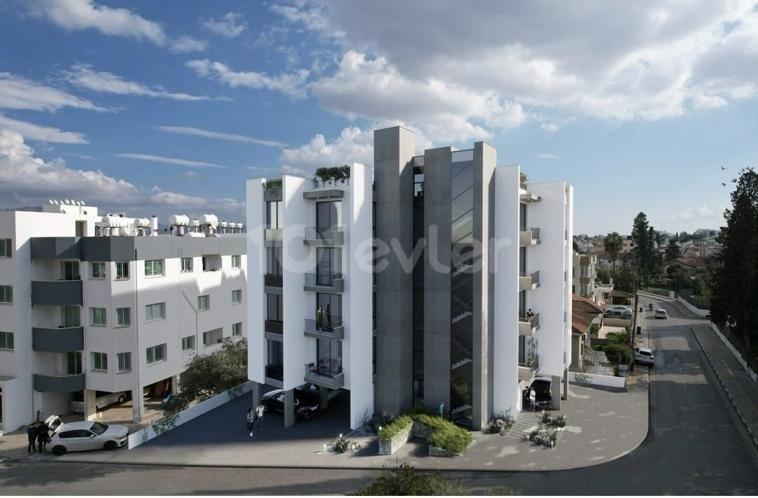 2+1 FLATS FOR SALE IN NICOSIA MARMARA, CENTRAL LOCATION