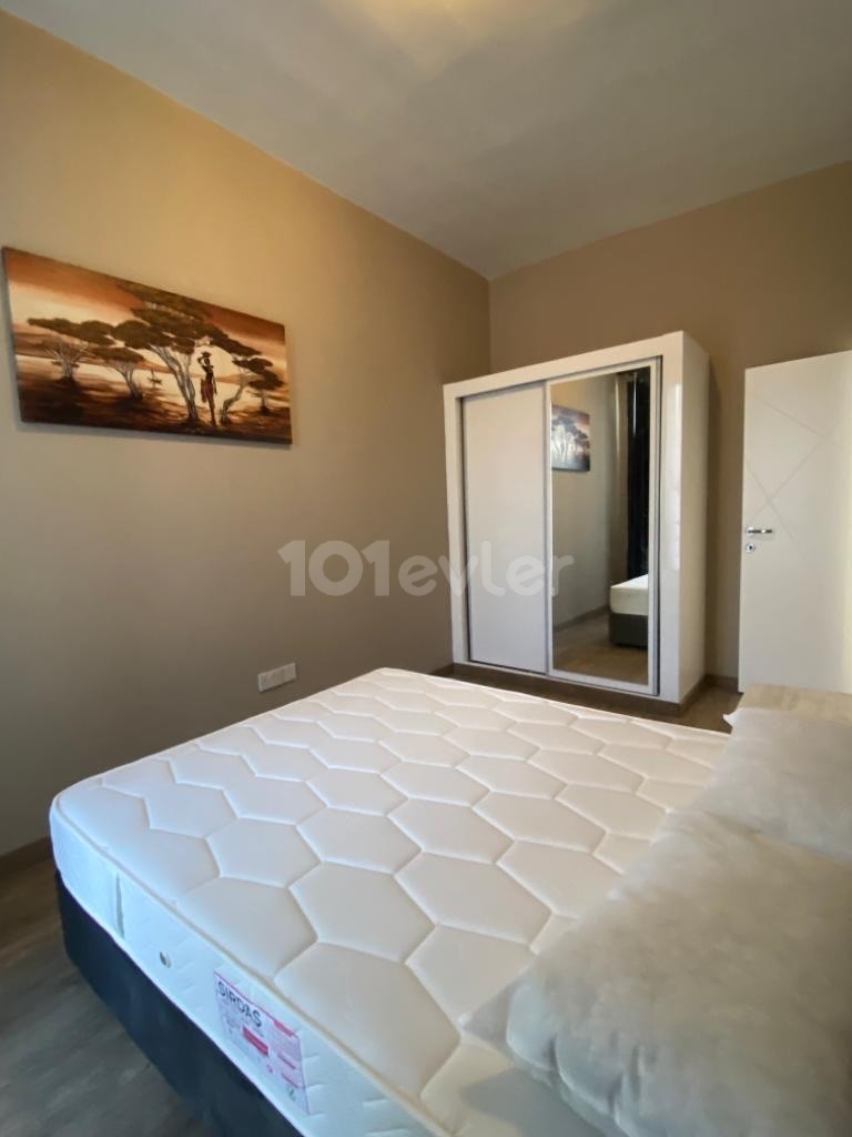 GİRNE  ALSANCAK BÖLGESİNDE FULL EŞYALI KİRALIK 1+1 DELUXE DAİRE..