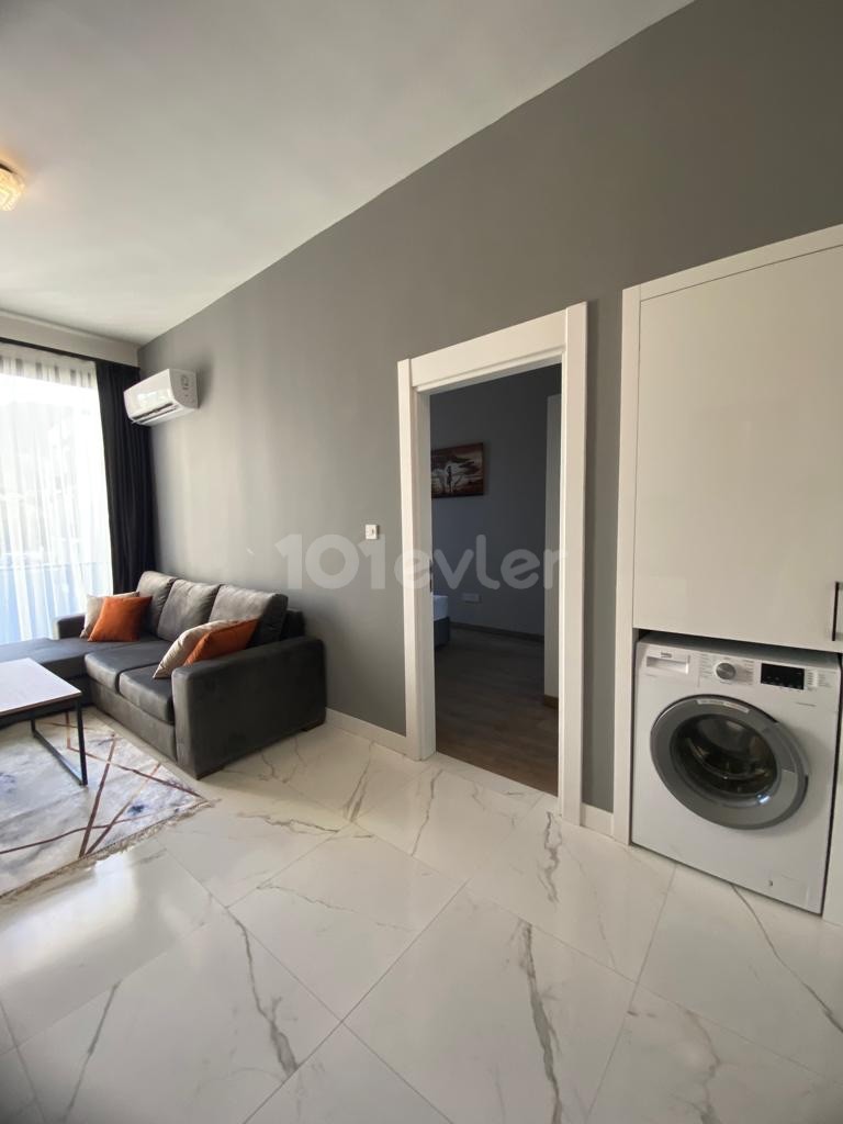 GİRNE  ALSANCAK BÖLGESİNDE FULL EŞYALI KİRALIK 1+1 DELUXE DAİRE..