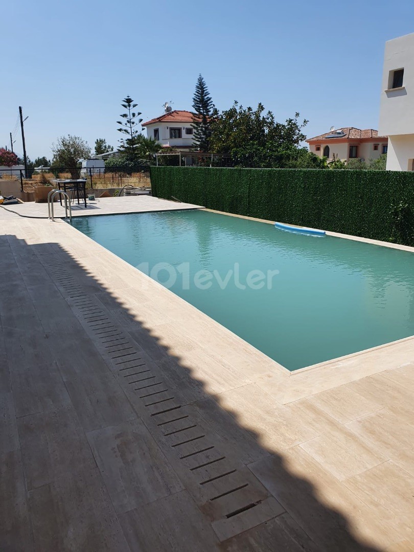 Rent a Villa with a 4 + 1 Pool in Çatalköy ** 