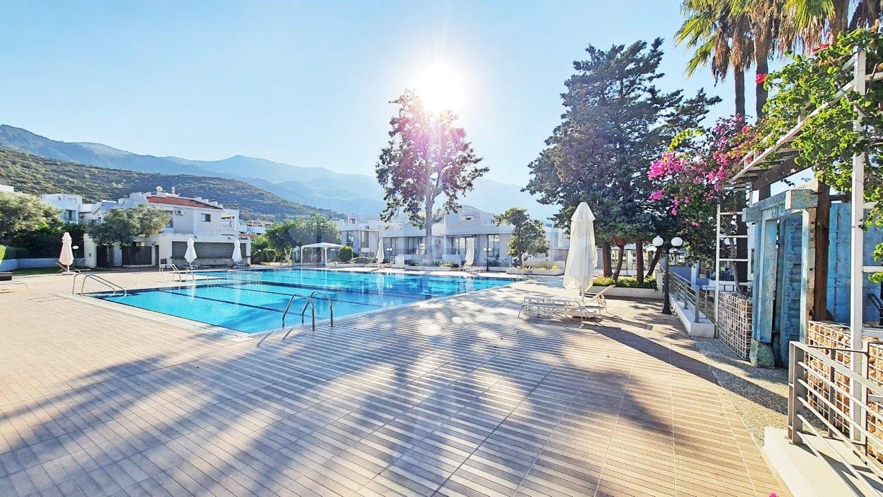 3 + 1 Apartment for Sale on the site with a Pool in Kyrenia Alsancak ** 