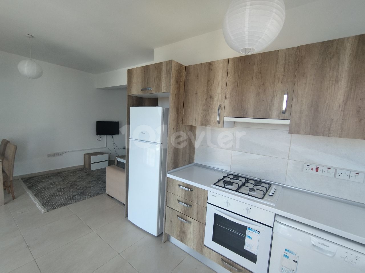 Kyrenia Turk Mahallesi Sea View 2+1 Apartment for Rent