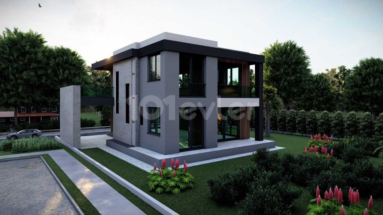 4+1 Luxury Villas For Sale In Girne Lap