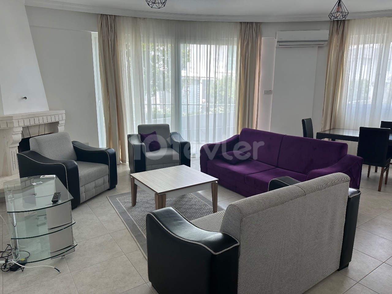 2+1 Flat for Rent in Karaoğlanoğlu