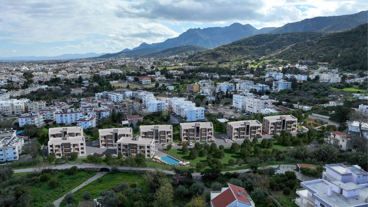 1+1 Wohnung zum Verkauf im neuen Elite Life-Komplex. Lapta, Kyrenia.