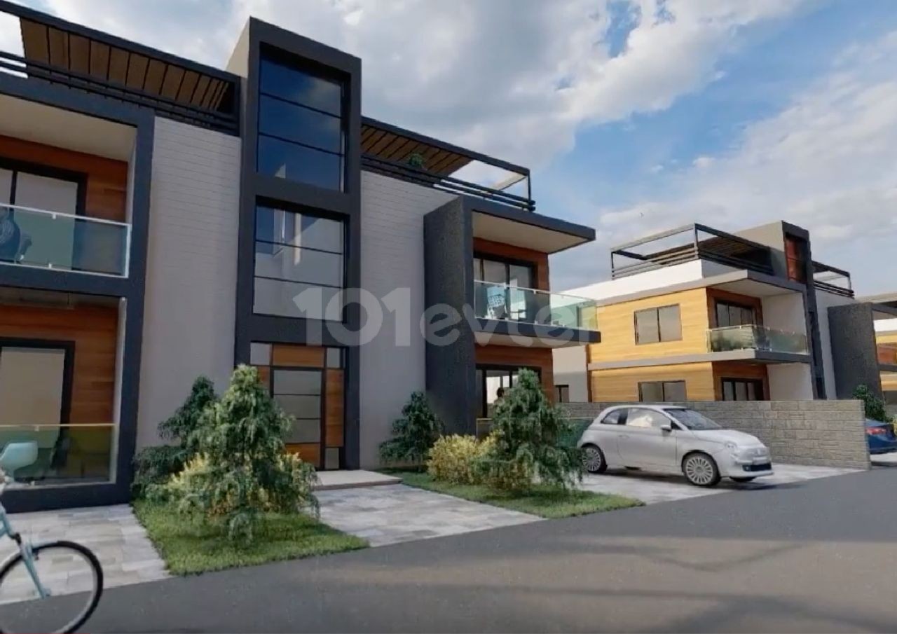 APARTMENT 3+1 in a new two-storey building in Tuzla.