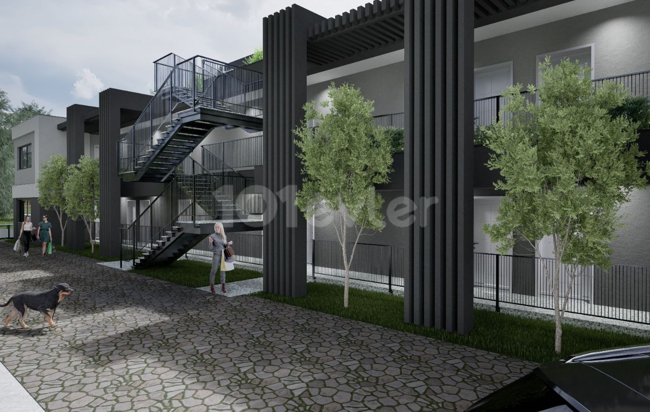 Apartments for sale in a mini complex in Iskele.