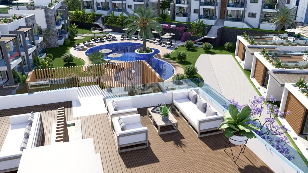 1+1 Opportunity Flat for Sale from a Wonderful Project in Esentepe