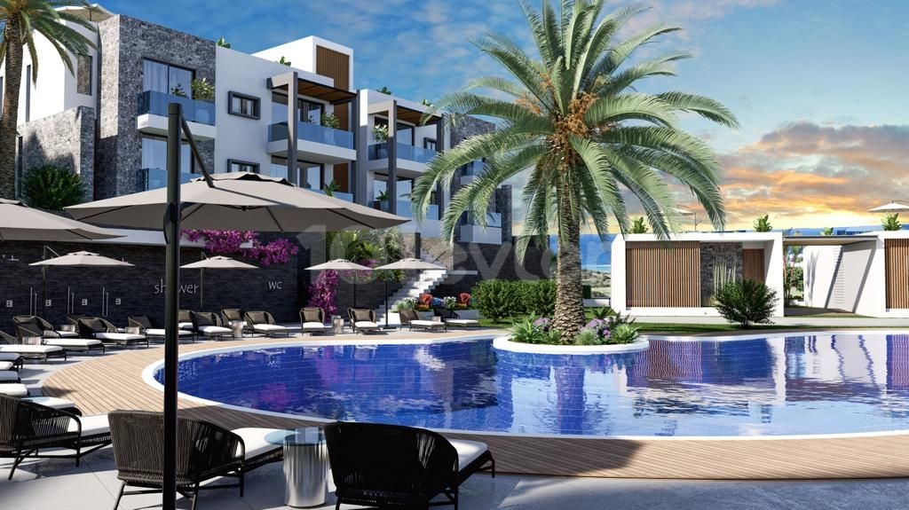 1+1 Opportunity Flat for Sale from a Wonderful Project in Esentepe