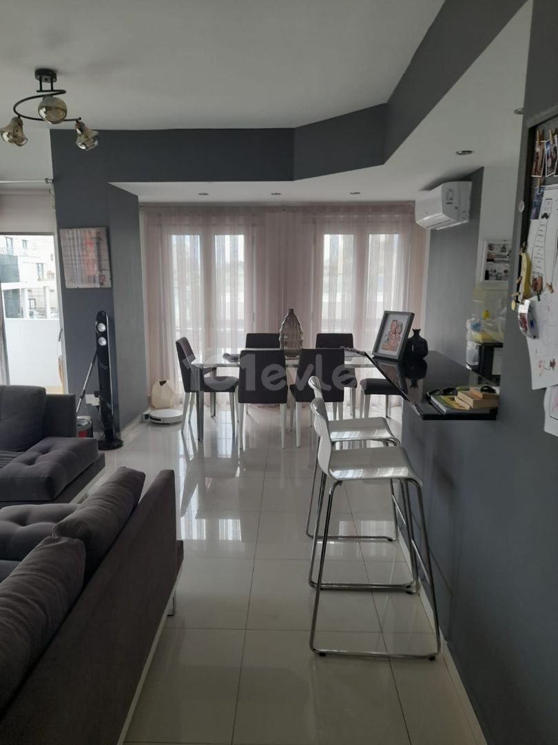 1st Floor 3+1 Spacious Flat Close to Every Point in the Center of Famagusta