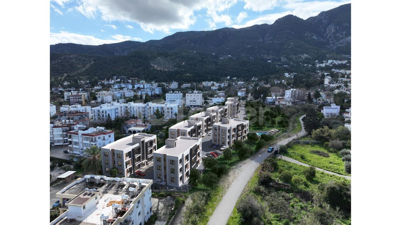 Zentral gelegene Wohnungen in Kyrenia Lapta Complex Projekt 