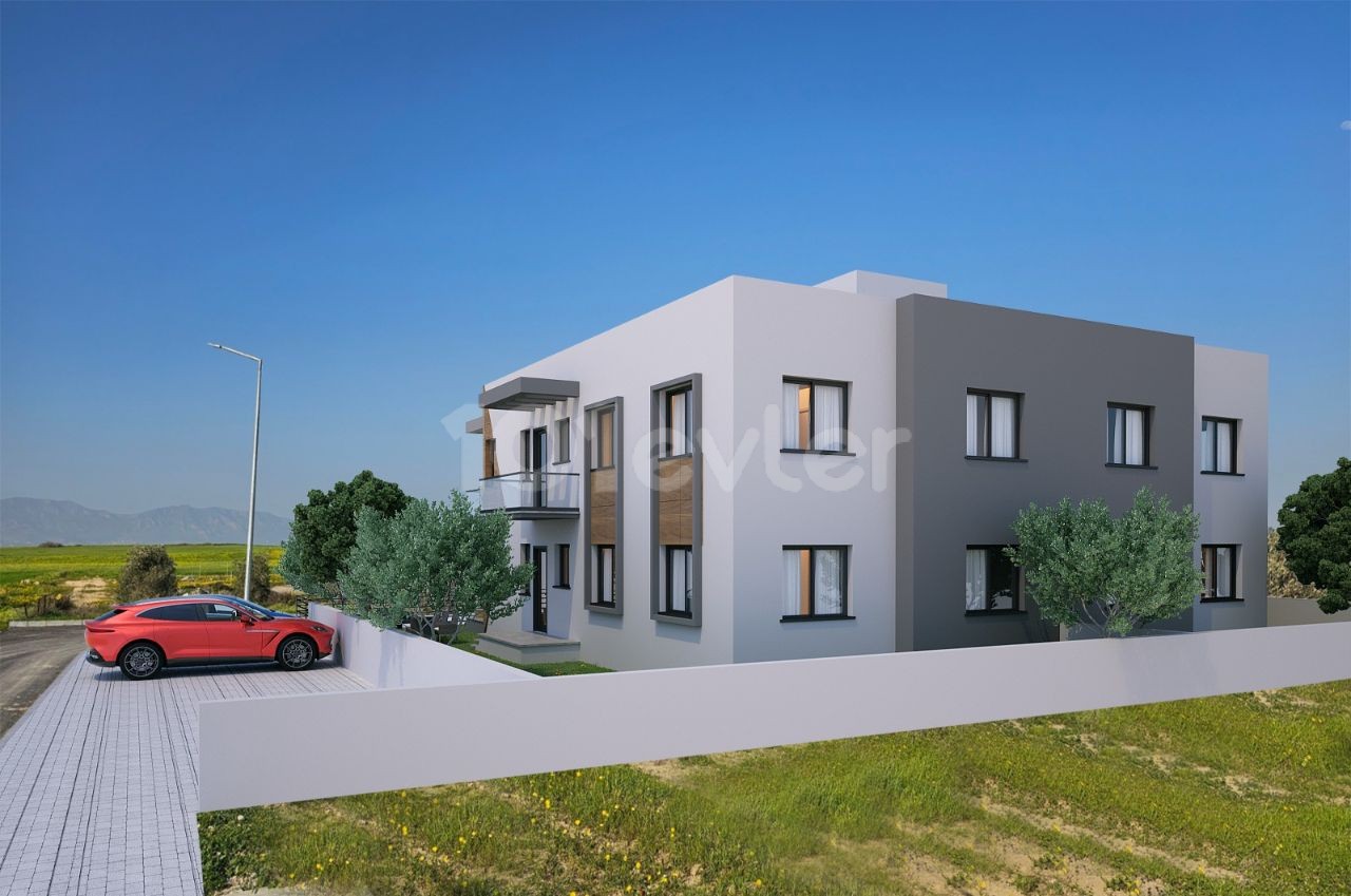 Nicosia Alaykoy, Freistehende 3+1 Wohnung aus dem Projekt 