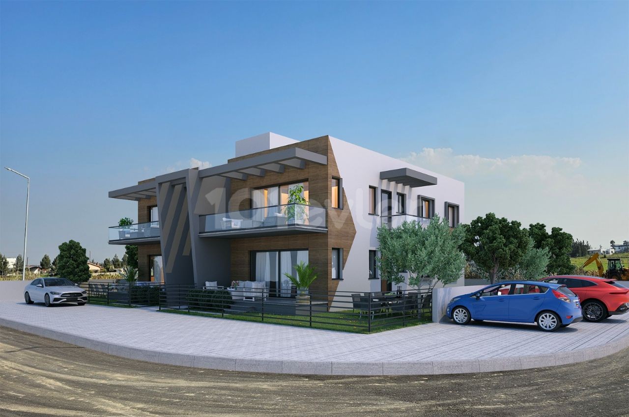 Nicosia Alaykoy, Freistehende 3+1 Wohnung aus dem Projekt 