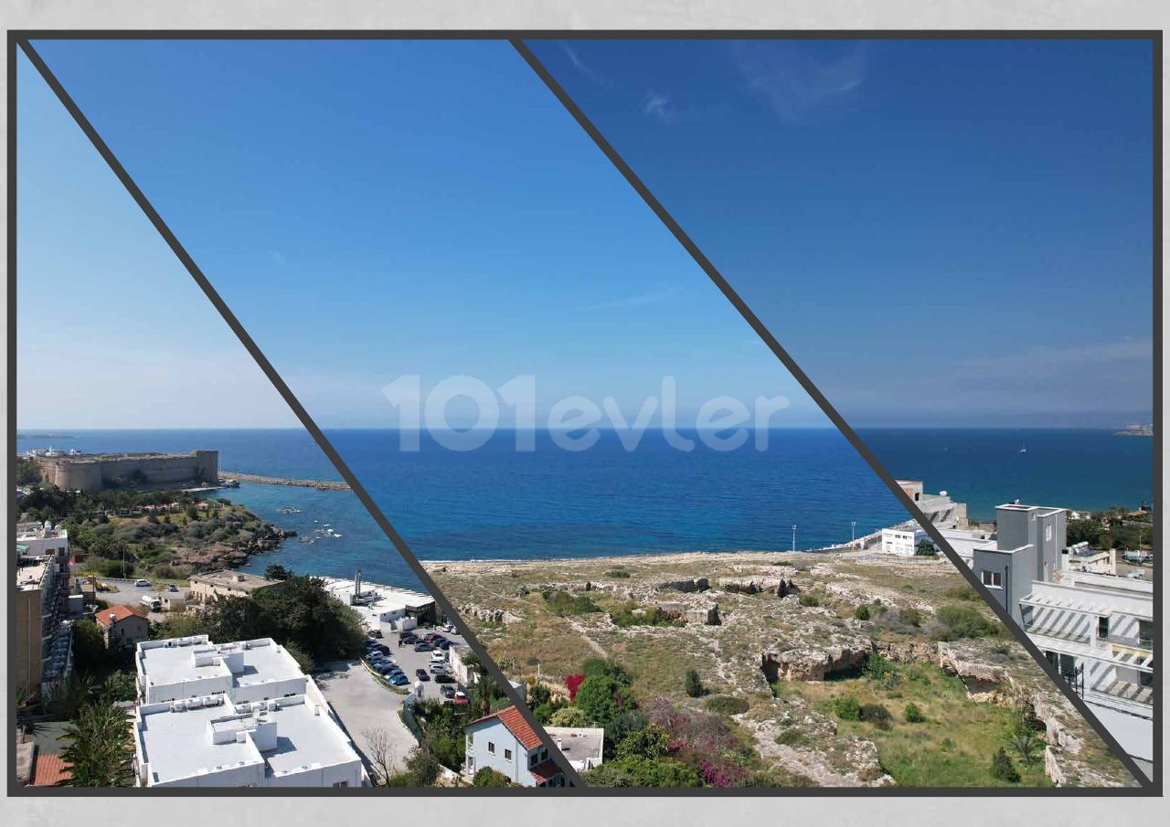 In the Center of Kyrenia, 15 Steps to Ezic Peanut, 0 to the Sea, Ultra Luxurious Penhouse