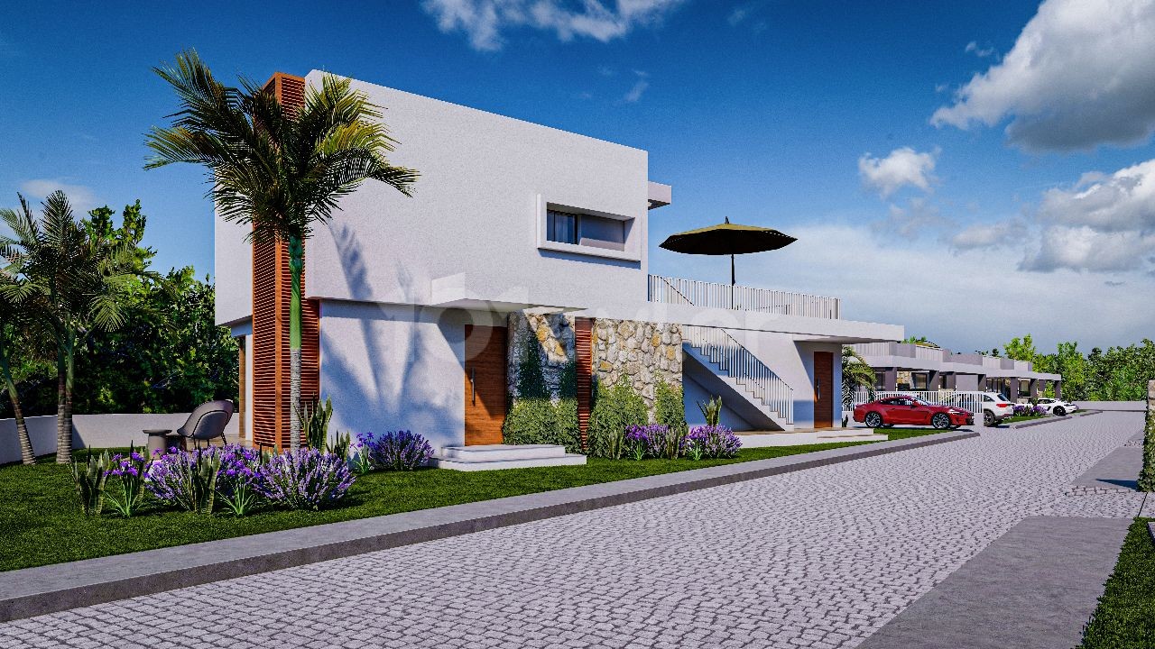 Opportunity from the Project in KARPAZ, the most beautiful and natural region of Cyprus. Located in a site with a private garden and a shared pool.