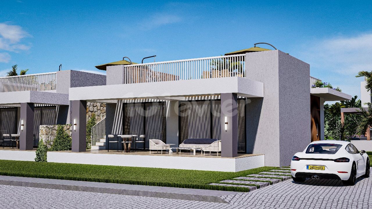 Opportunity from the Project in KARPAZ, the most beautiful and natural region of Cyprus. Located in a site with a private garden and a shared pool.